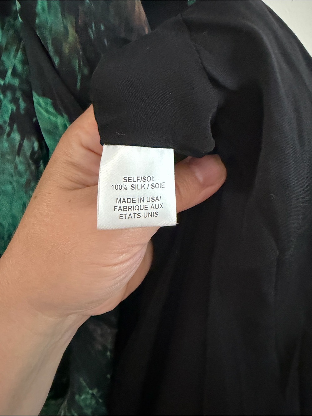 Haute Hippie NWT 100% Silk Emerald Abstract Ruffle Maxi Dress Gown - Picture 4 of 11